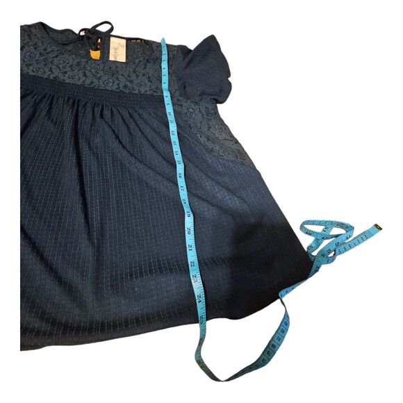 Topson Downs Large Blue Short Sleeve Bouse - Picture 5 of 5